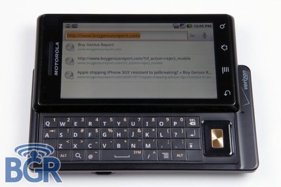 Motorola Droid BGR