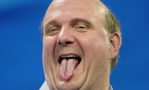 steve ballmer going crazy. for that matter) in their