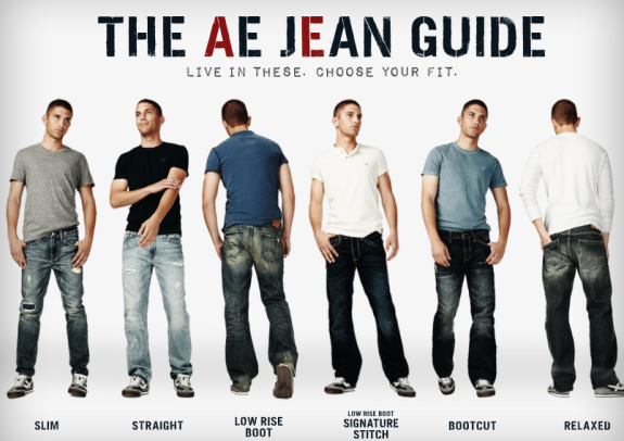 american eagle jeans. to head to American Eagle